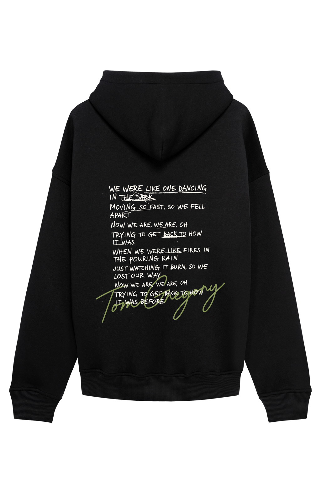 Fingertips Hoodie Black