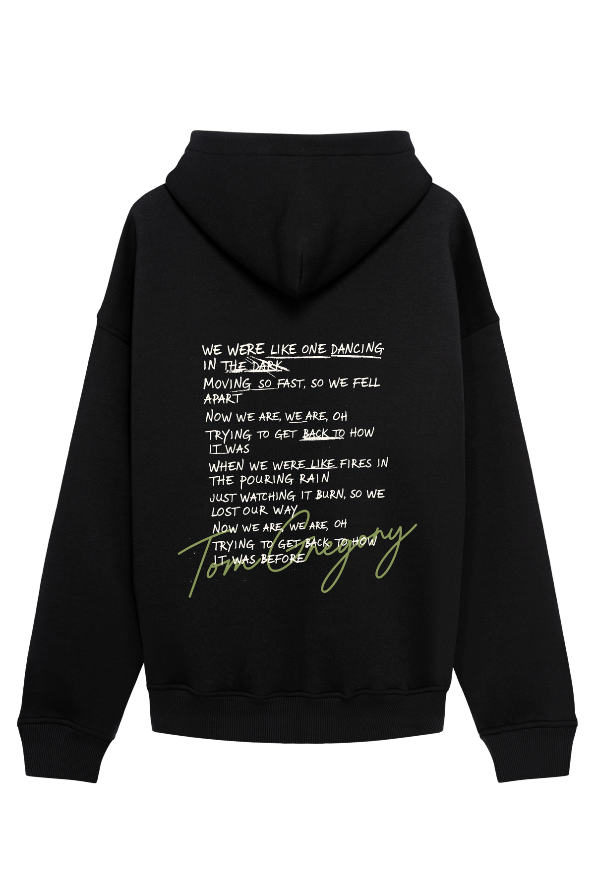 Fingertips Hoodie Black